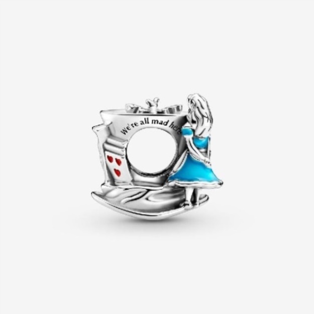 Disney Alice in Wonderland  The Mad Hatter\s Tea Party Charms Pandora