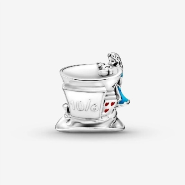 Disney Alice in Wonderland  The Mad Hatter\s Tea Party Charms Pandora
