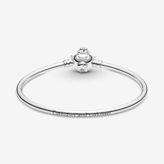 Disney Alice in Wonderland Cheshire Cat Clasp Brand Pandora Bangle