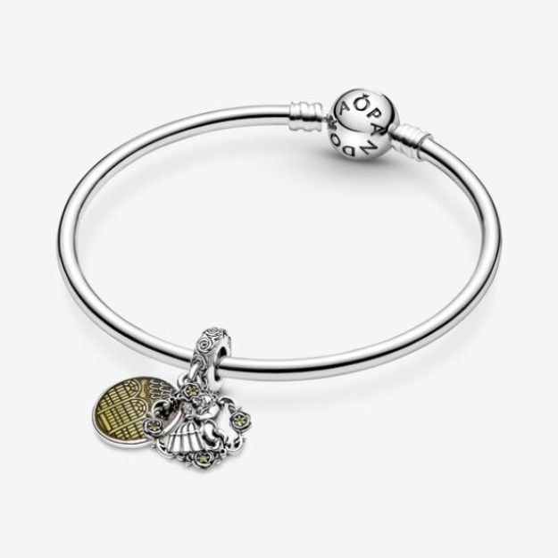 Disney Beauty And The Beast Dancing Dangle Charm Pandora