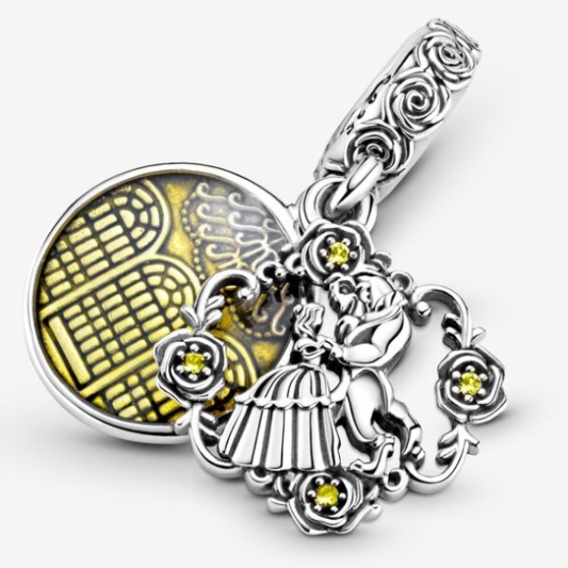Disney Beauty And The Beast Dancing Dangle Charm Pandora