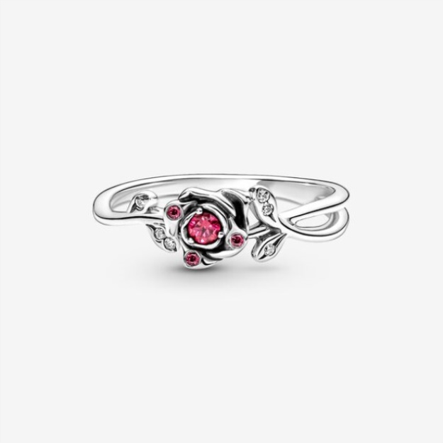 Disney Beauty And The Beast Rose Ring Pandora