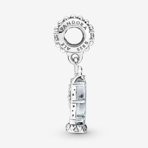 Disney Beauty and the Beast Enchanted Rose Dangle Charm Pandora CA