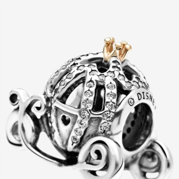 Disney Cinderella\s Pumpkin Coach Charm Pandora