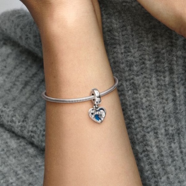 Disney Lady And The Tramp Heart Dangle Charm Pandora