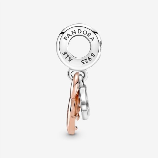 Disney Mickey Mouse Double Dangle Charm Pandora
