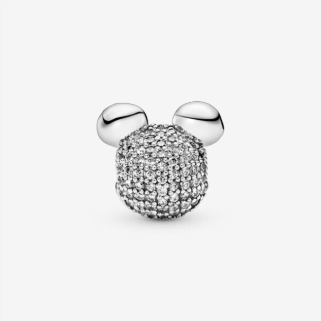 Disney Mickey Mouse Pave Clip Charm Pandora