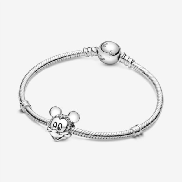 Disney Mickey Mouse Pave Clip Charm Pandora