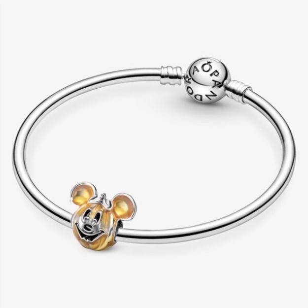 Disney Mickey Mouse Pumpkin Charm Pandora