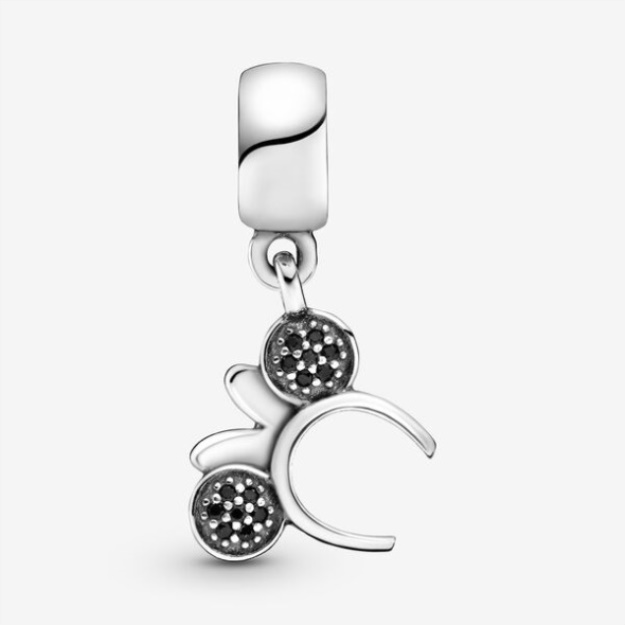 Disney Minnie Mouse Pave Headband Dangle Charm Pandora