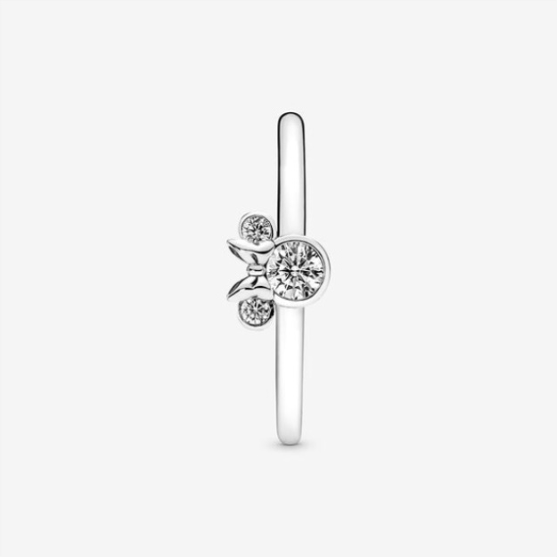 Disney Minnie Mouse Sparkling Head Ring Pandora