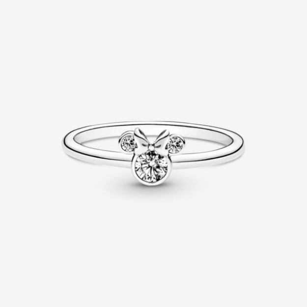 Disney Minnie Mouse Sparkling Head Ring Pandora