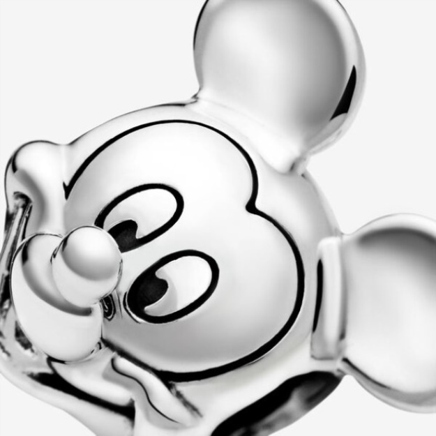 Disney Polished Mickey Mouse Charm Pandora