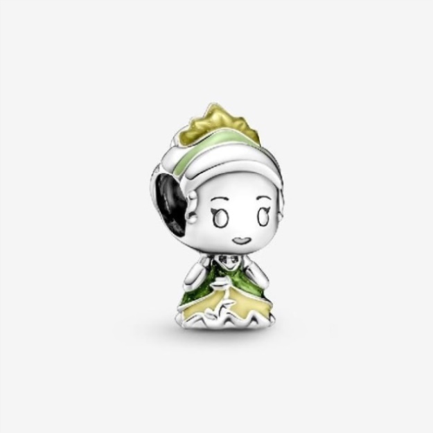 Disney Princess Tiana and The Frog Charms Pandora