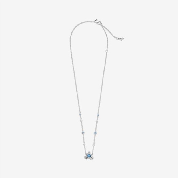 Disney Pumpkin Coach Collier Necklace Pandora