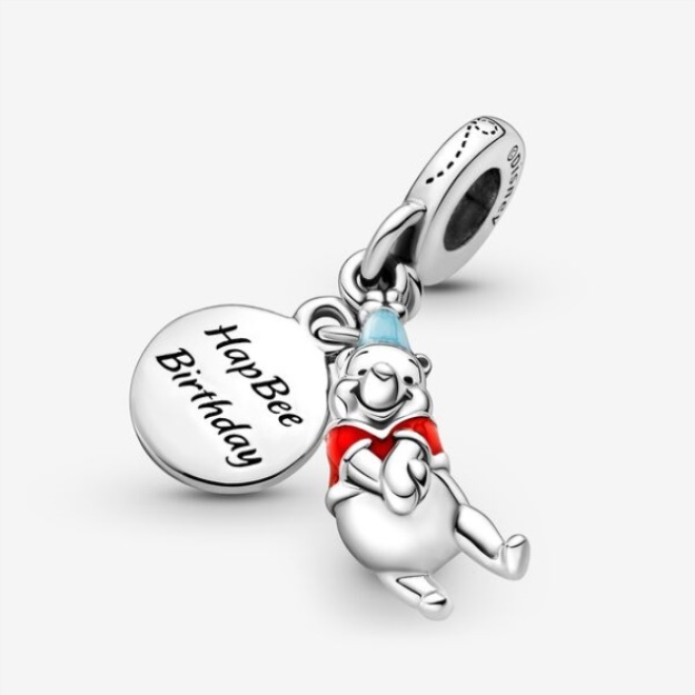 Disney Winnie The Pooh Birthday Dangle Charm Pandora