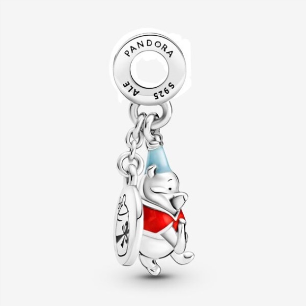 Disney Winnie The Pooh Birthday Dangle Charm Pandora