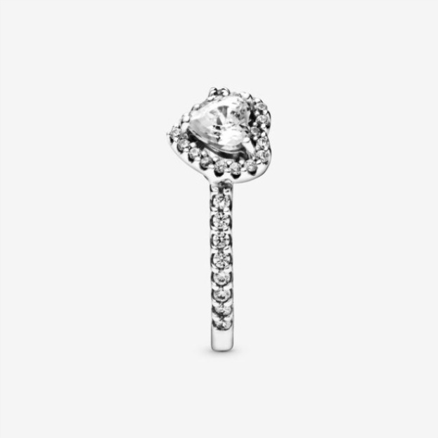 Elevated Heart Ring Pandora Sterling Silver