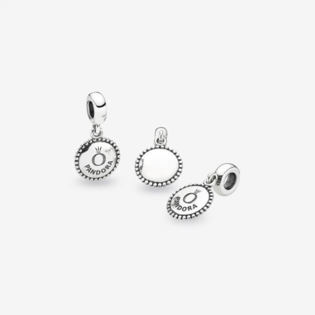 Engravable Icon Dangle Charm Pandora