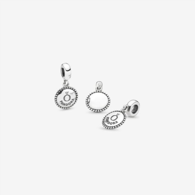 Engravable Icon Dangle Charm Pandora