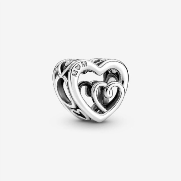 Entwined Infinite Hearts Charms Pandora