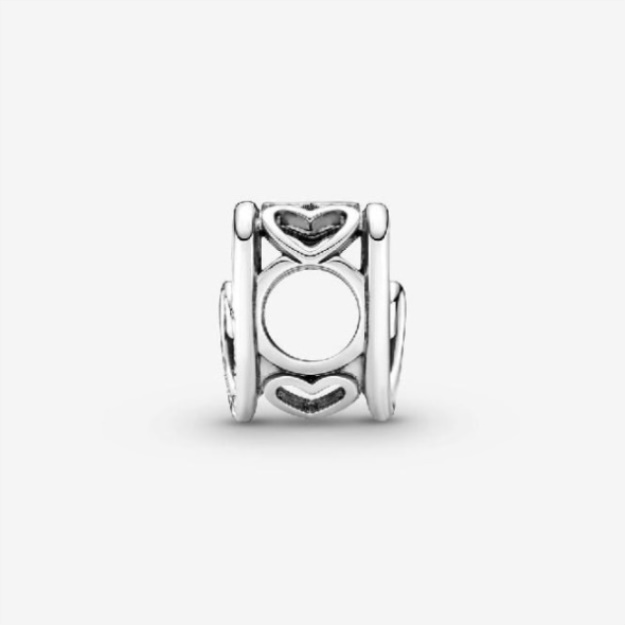 Entwined Infinite Hearts Charms Pandora