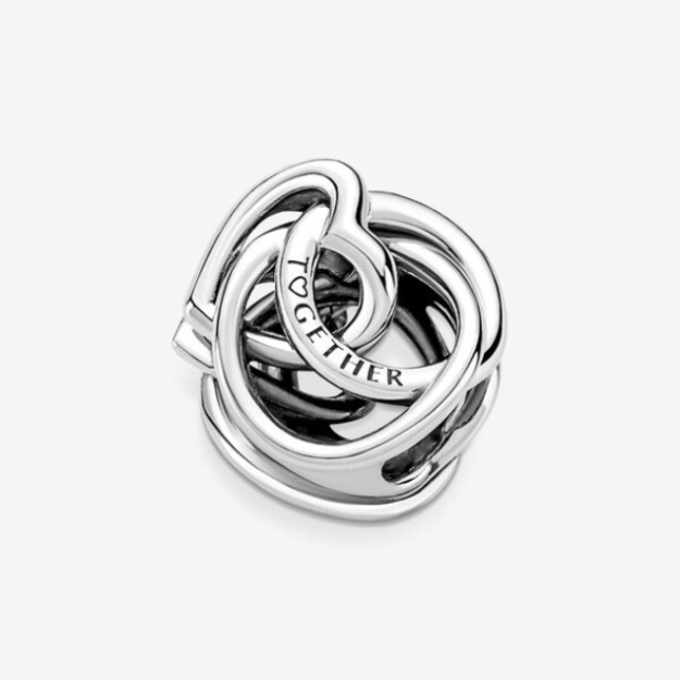Family Always Encircled Heart Charm Pandora