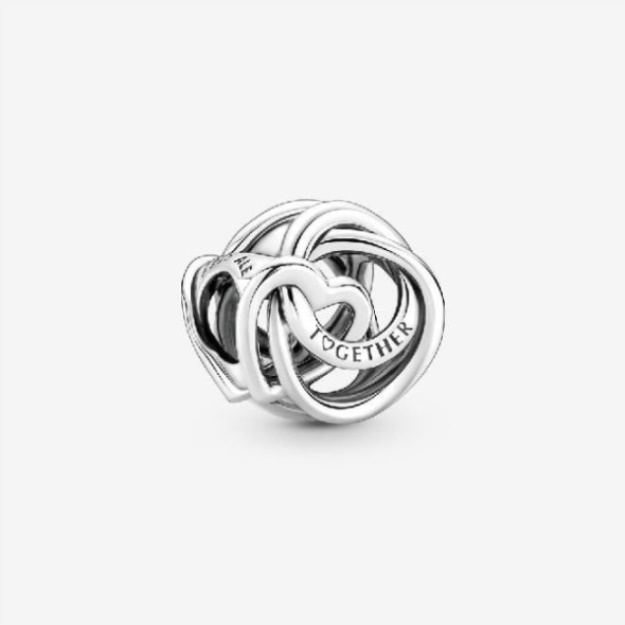 Family Always Encircled Heart Charms Pandora