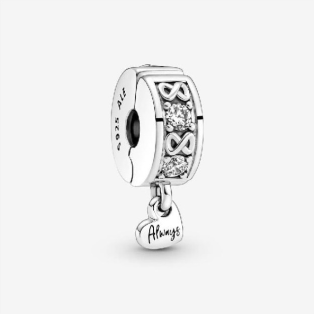 Family Always Pave Clip Charms Pandora
