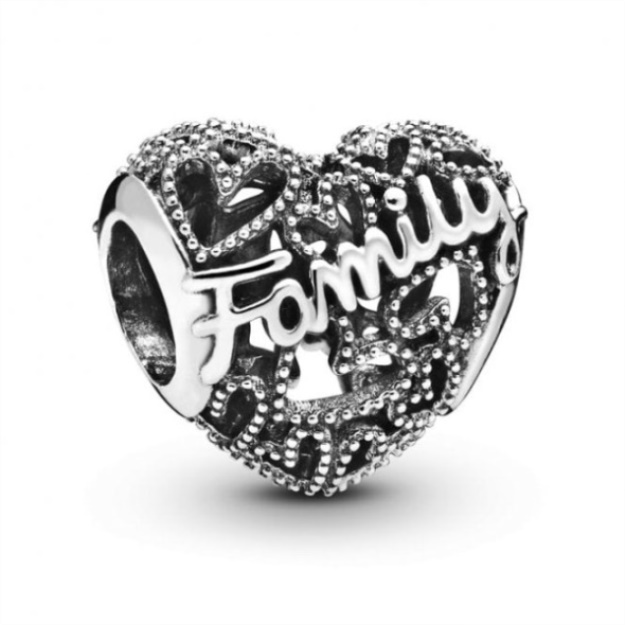 Family Heart Charms Pandora