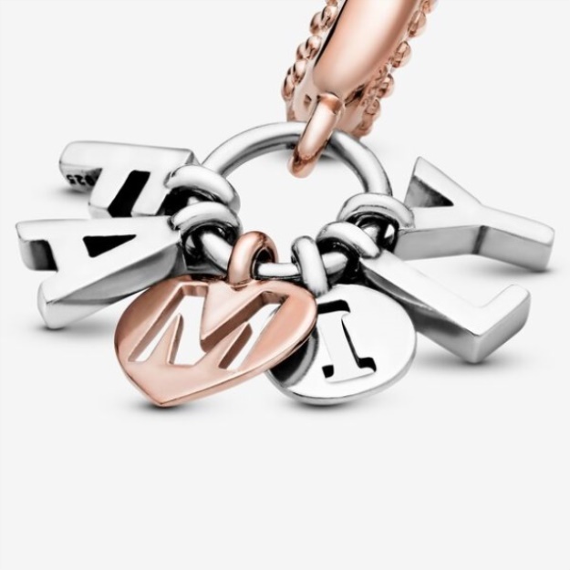 Family Letters Dangle Charm Pandora