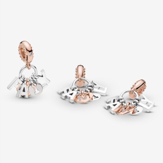 Family Letters Dangle Charm Pandora