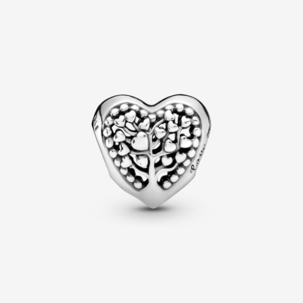 Family Tree Heart Charm Pandora