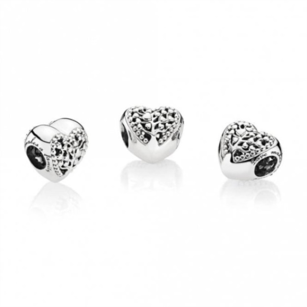 Flourishing Hearts Family Tree Heart Charms Pandora
