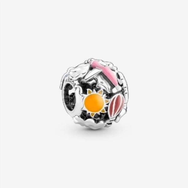 Fly Away Rainbow Sky  Travel Charms Pandora