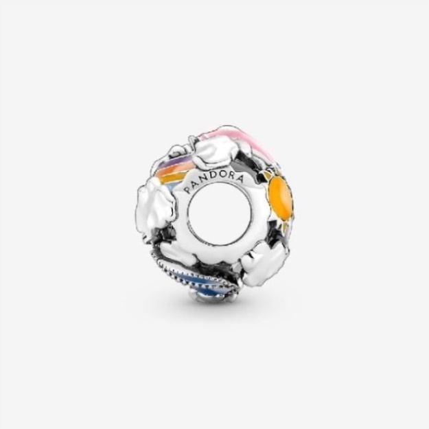Fly Away Rainbow Sky  Travel Charms Pandora