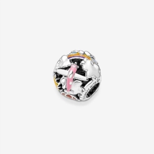 Fly Away Rainbow Sky  Travel Charms Pandora