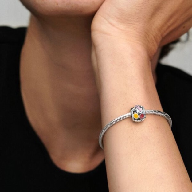 Fly Away Rainbow Sky Travel Charm Pandora