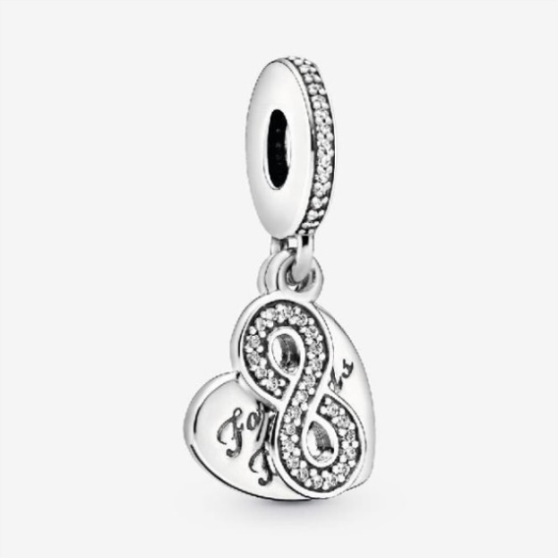 Forever Friends Heart Dangle Charms Pandora