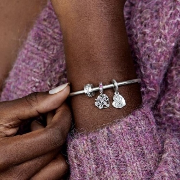 Forever Friends Heart Dangle Charms Pandora