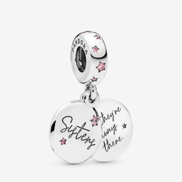 Forever Sisters Dangle Charm Pandora