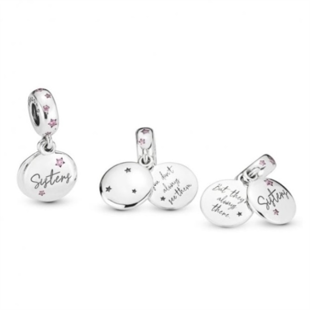 Forever Sisters Dangle Charms Pandora