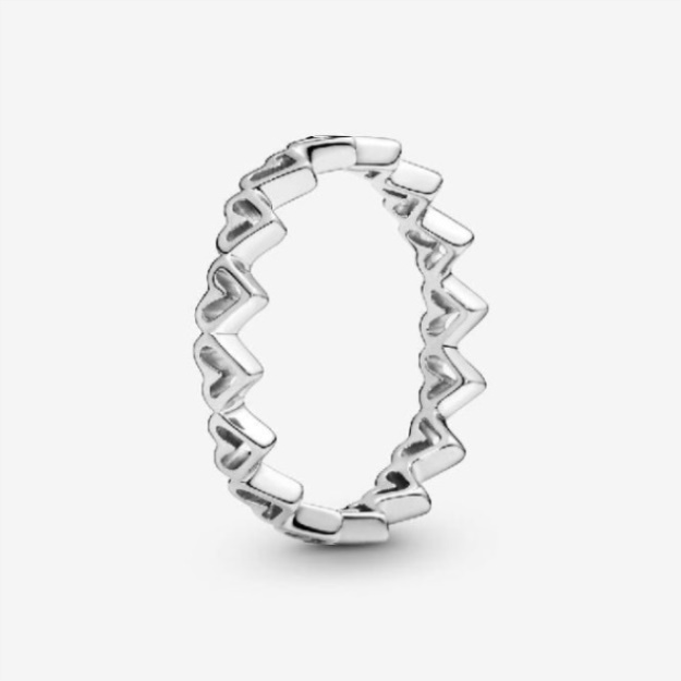Freehand Hearts Ring Pandora