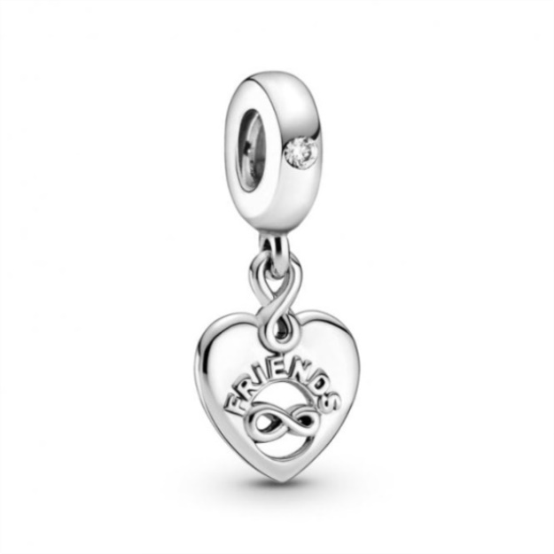 Friends Forever Heart Dangle Charms Pandora