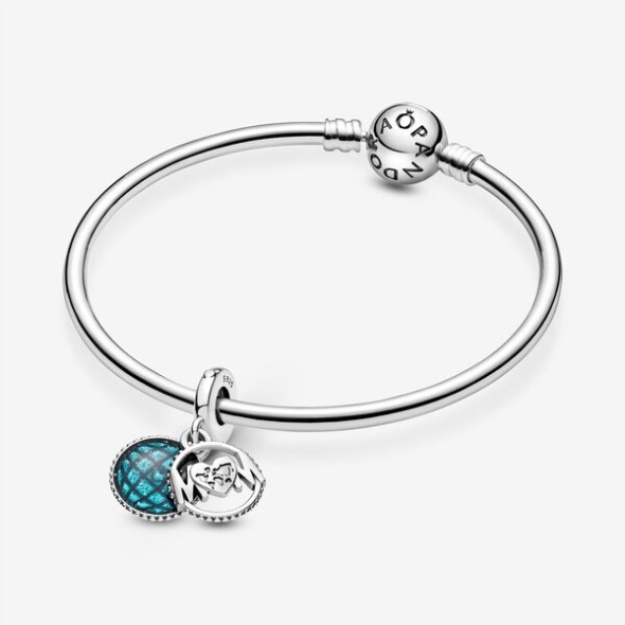 Glitter Globe Mom Dangle Charm-Final Sale Pandora
