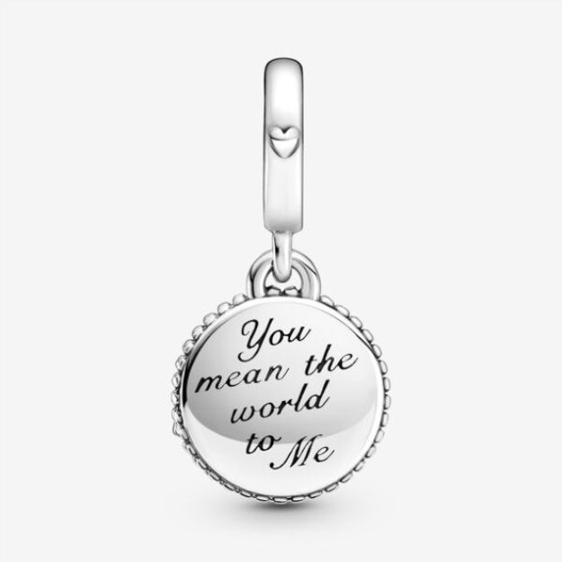 Glitter Globe Mom Dangle Charm-Final Sale Pandora