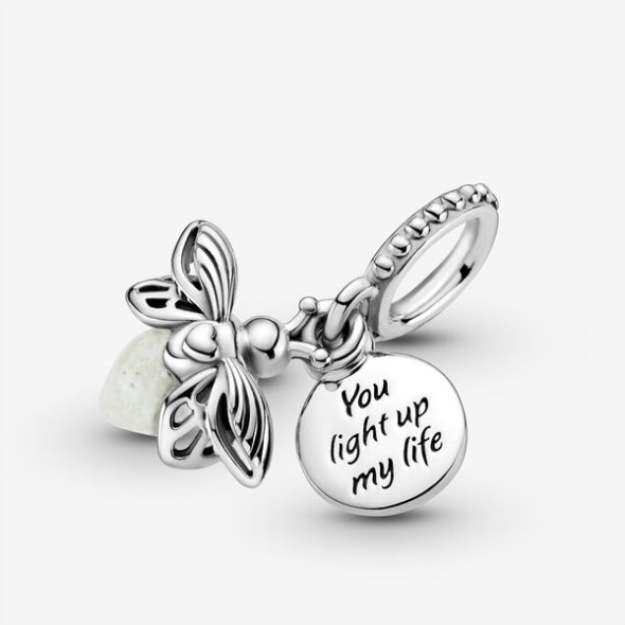 Glow-In-The-Dark Firefly Dangle Charm Pandora
