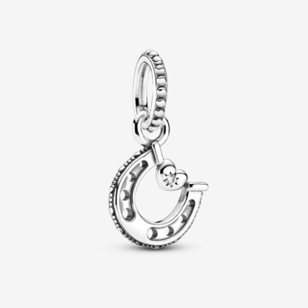 Good Luck Horseshoe Dangle Charm Pandora