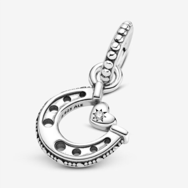 Good Luck Horseshoe Dangle Charm Pandora