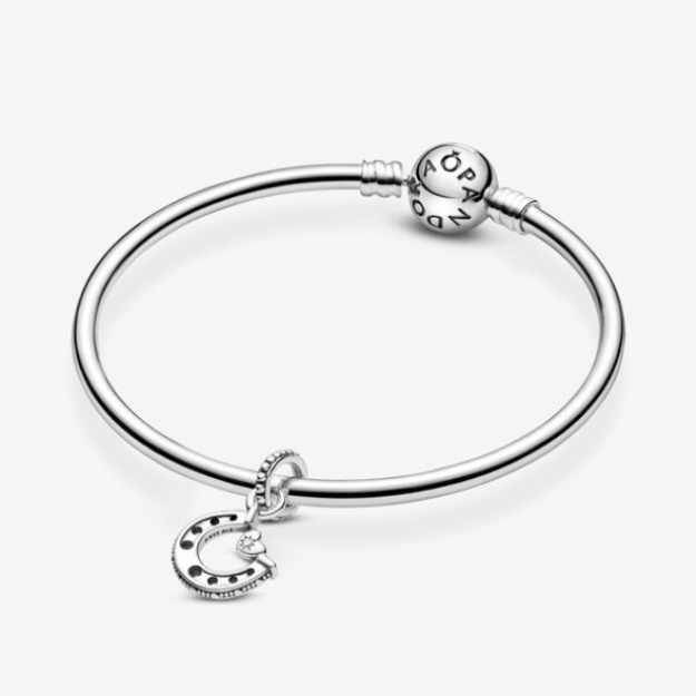 Good Luck Horseshoe Dangle Charm Pandora